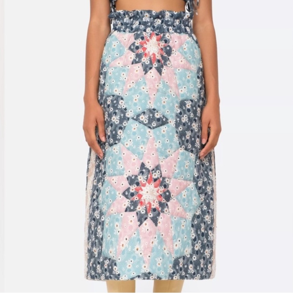 Sea NY Talia Quilted Skirt - Picture 4 of 5